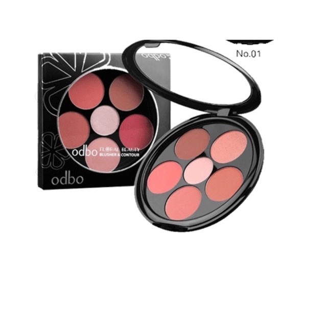 Phấn má hồng Odbo ( 6 ô )