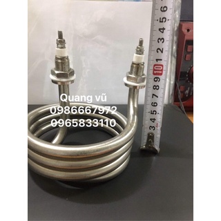 Thanh nhiệt ,mai xo nồi chưng cất nước 220v/4,5kw zen M16