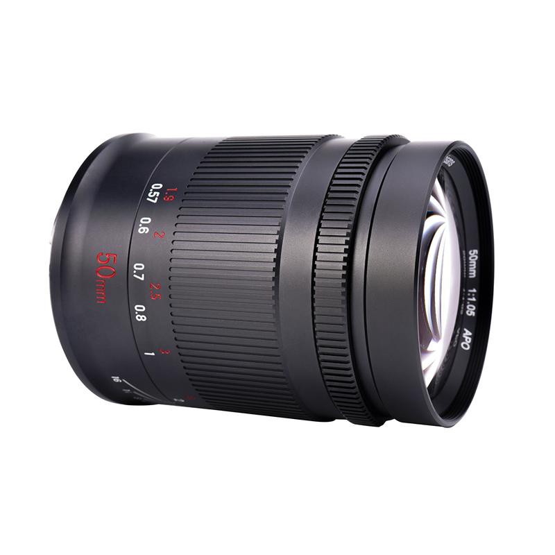 Ống kính 7Artisans 50mm F1.05 Full-Frame ngàm cho Sony FE, Canon RF, Nikon Z và Sigma/Leica/Panasonic ngàm L