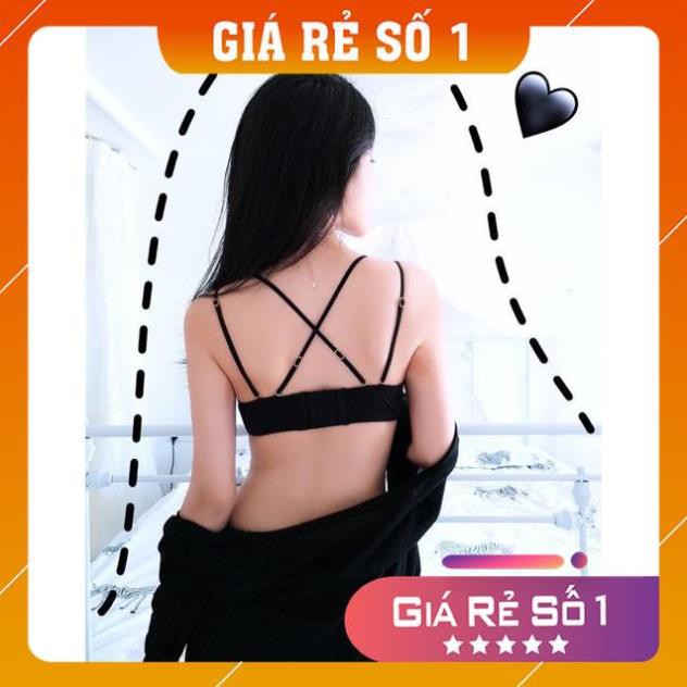 [Cả Bộ] Bộ Đồ Lót Đúc Su Thông Hơi Không Gọng Chéo Ngực Dây Tạo Kiểu | BigBuy360 - bigbuy360.vn