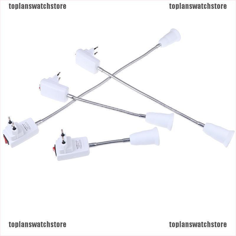 1 Đuôi Đèn Bàn E27 Có Giá Đỡ + Adapter Chuyển Đổi