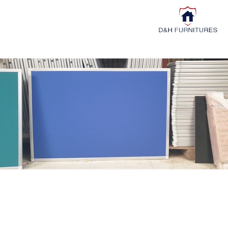 Bảng ghim nỉ xanh dương dành cho văn phòng trường học-D&H Furnitures