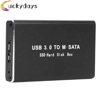 Hộp đựng ổ cứng ngoài mini ssd usb 3.0 sang msata