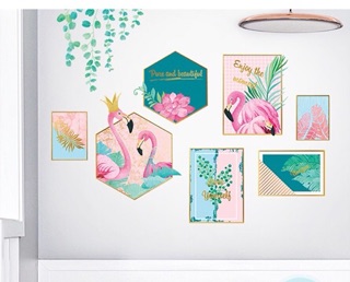 Decal khung hạc phong cách mới