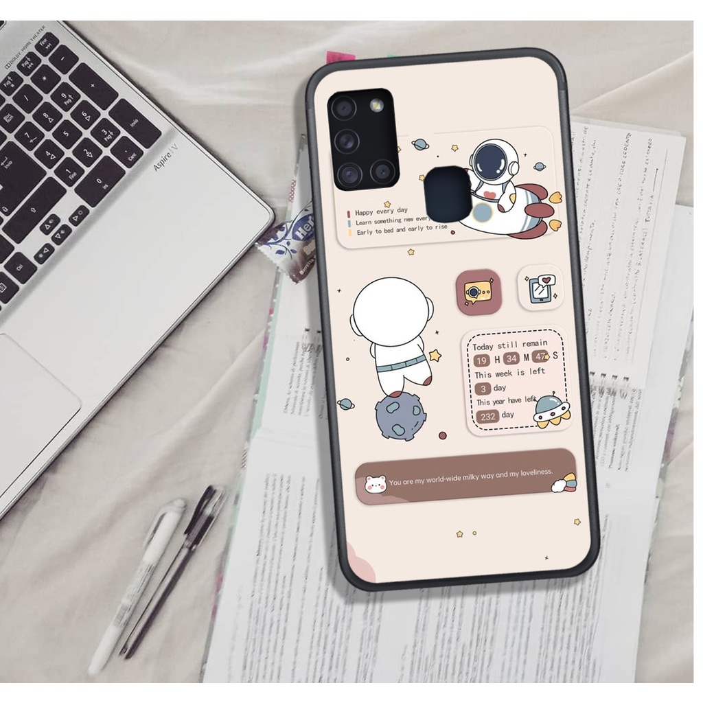 [ HOT BỎNG TAY] ỐP LƯNG SAM.SUNG A21S/M21/M30S/M31 , IN HINH CHIBI PHI HÀNH GIA ĐÁNG YÊU, SIÊU CUTE.