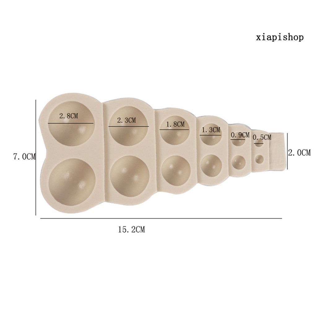 Xp Khuôn Silicone Làm Bánh Kem / Sô Cô La / Thạch Nóng Hình Bán Nguyệt Độc Đáo Dễ Tháo Gỡ