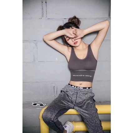 Áo bra nữ , áo tập gym tập yoga đi biển có mút ngực dáng thể thao crotop TD_44