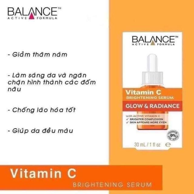 Tinh chất/ Serum Balance Active Formula Vitamin C Power làm sáng da