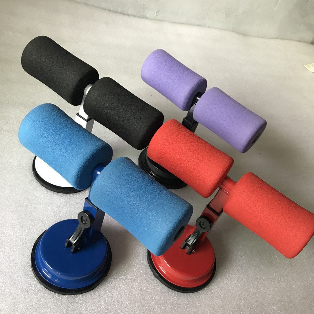 Dụng cụ tập cơ bụng eo gym đồ dùng thể thao tại nhà đa năng có đế hút chân ko trụ chữ t giúp dáng chuẩn eo thon nam nữ