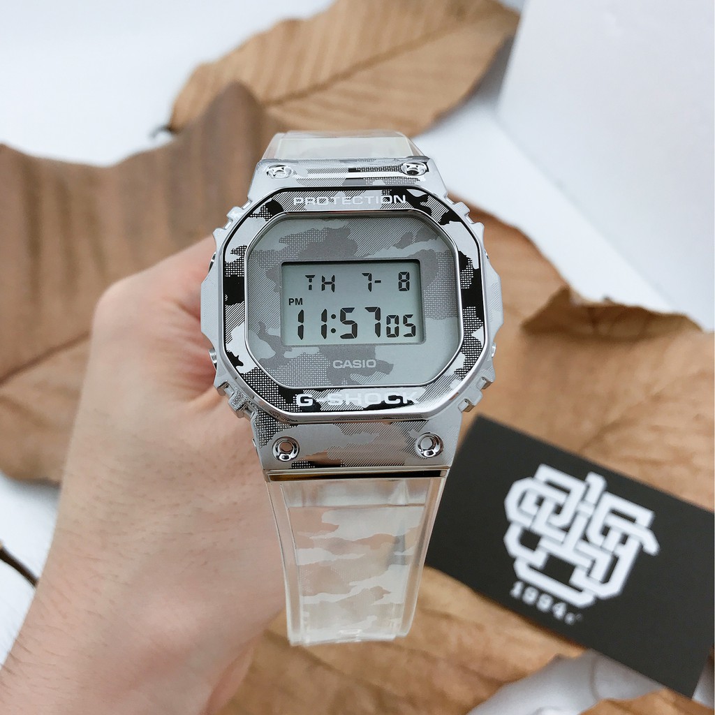 Đồng hồ nam Casio G-SHOCK GM-5600 / GM-5600SCM-1 chống va đập chính hãng