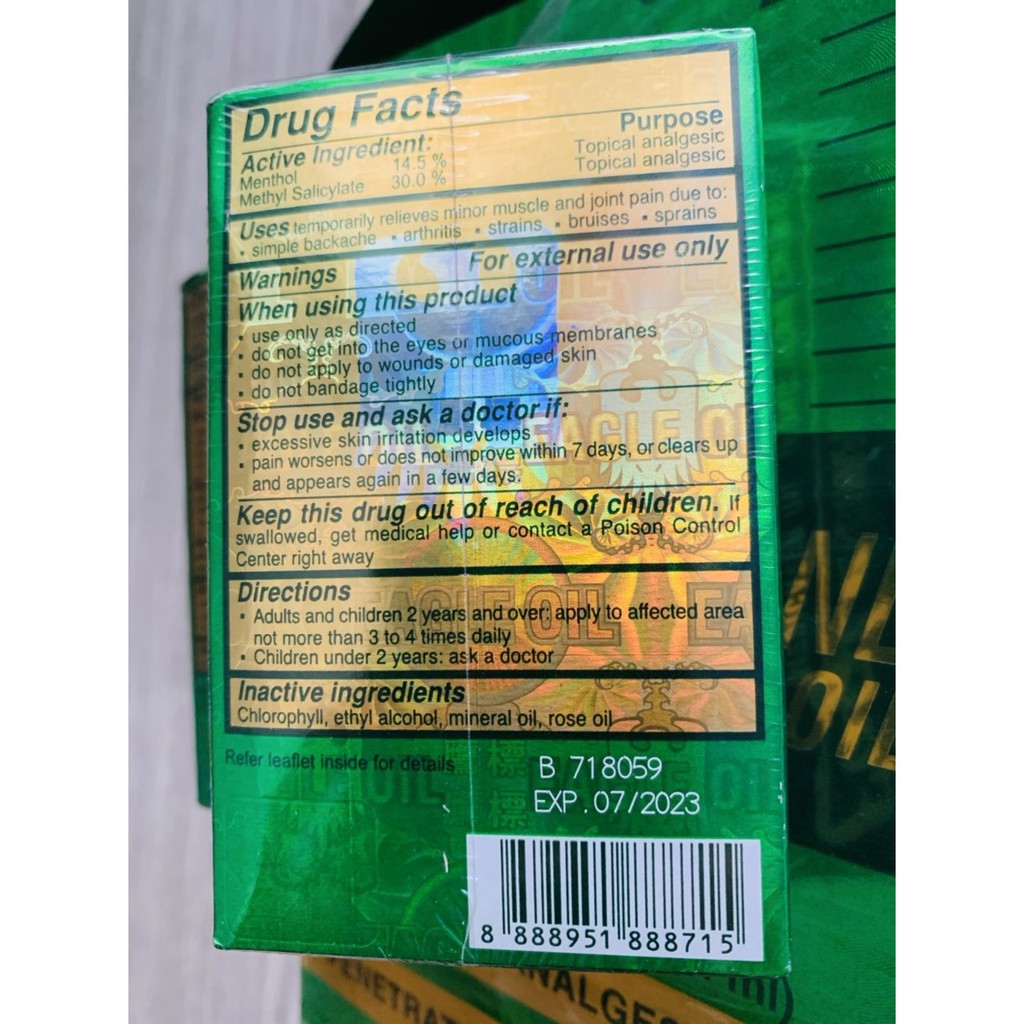 Dầu xanh, dầu trắng, dầu vàng con ó 24ml | BigBuy360 - bigbuy360.vn