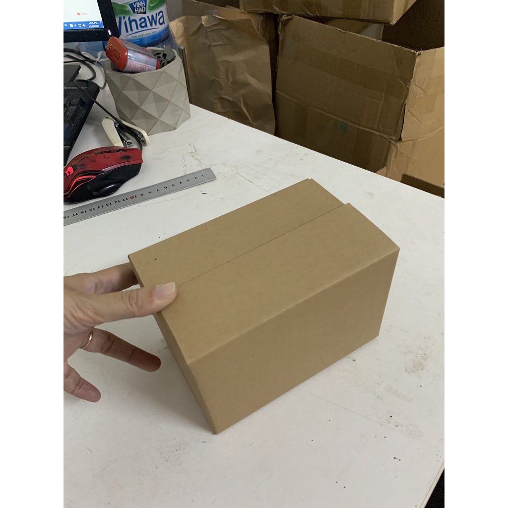 Bộ 10 Hộp Carton 15x10x10 Cm Thùng Carton Giá rẻ
