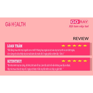 Xịt tan ráy tai GO-RAY