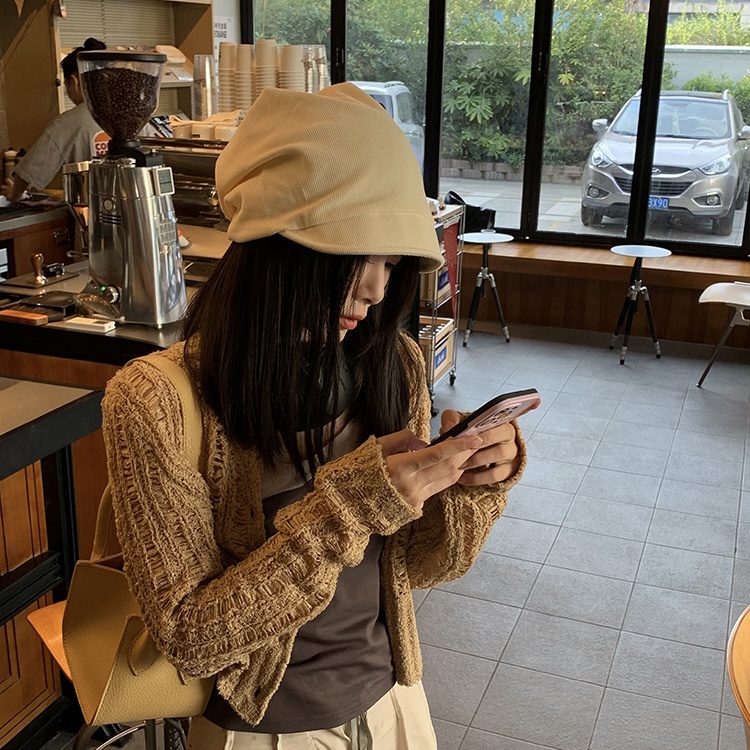 Mũ vành ngắn MG STUDIO thiết kế đơn giản thời trang