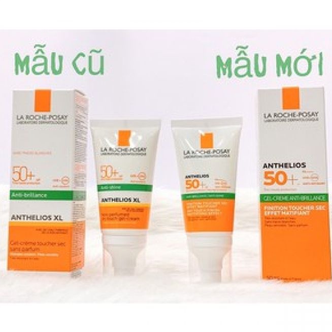 Kem Chống Nắng Laroche Posay Anthelios XL Anti Shine vạch xanh 50 ml