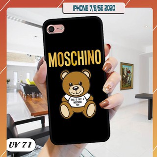 Ốp lưng iphone 7/ 8/ se 2020 - lưng nhám viền dẻo