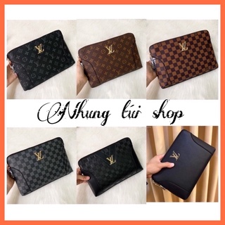clutch cầm tay nam khoá mật mã hàng siêu đẹp lót nhung