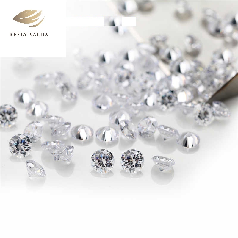 Sỉ 50 Đá CZ Cubic Zirconia loại 7A 6Ly  - Siêu Cứng cao cấp nhập khẩu Thụy Sỹ