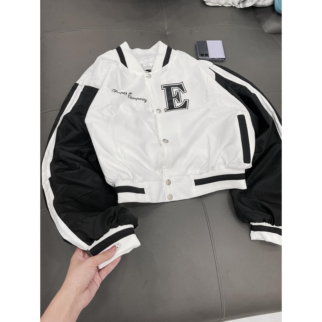 ÁO KHOÁC NỮ CROPTOP FROM RỘNG CÁ TÍNH (MS: E)