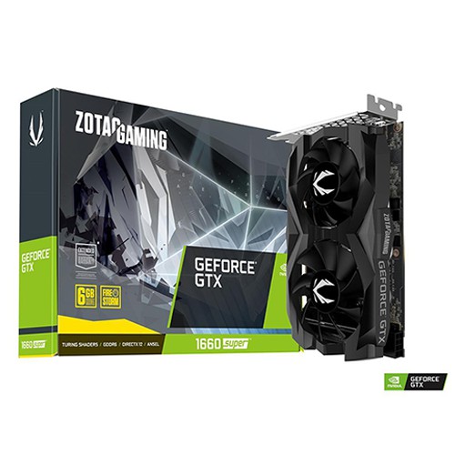 Card màn hình - VGA Zotac GTX 1660 Super 6G GDDR6 Gaming Twin Fan (ZT-T16620F-10L)