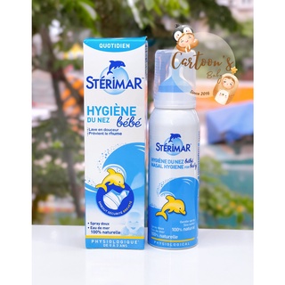 Muối biển xịt mũi Sterimar cá heo Pháp