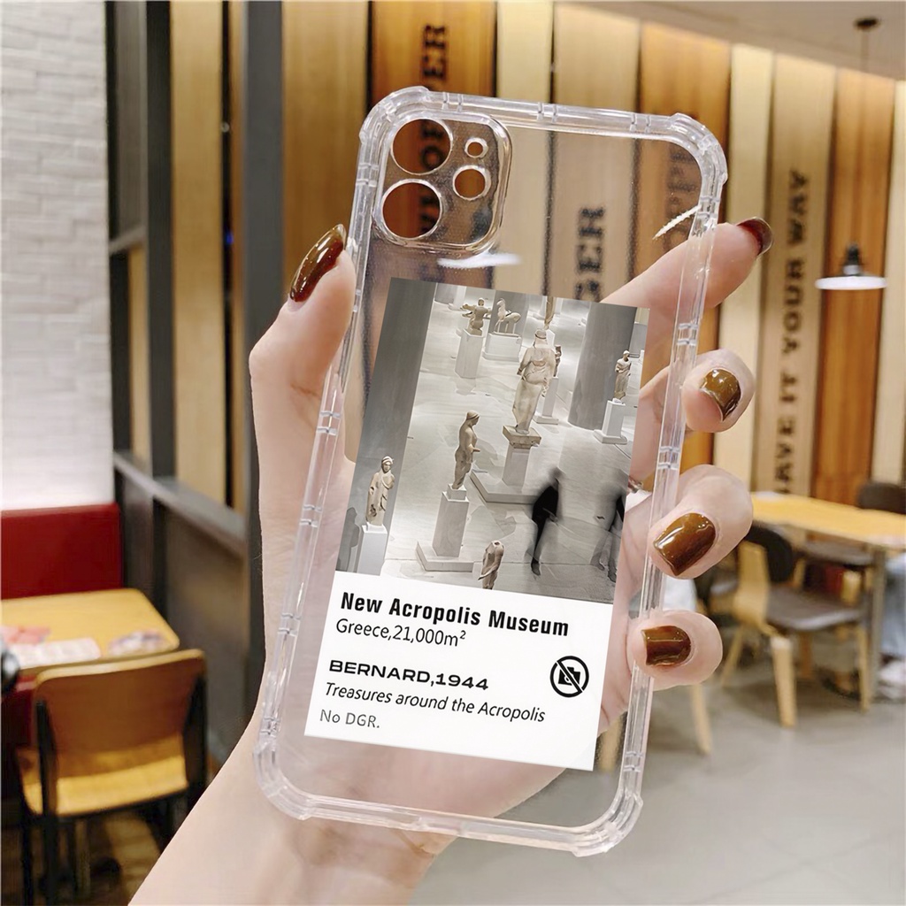 Ốp lưng iphone ảnh triển lãm dẻo trong suốt case 14plus 14 pro max 13 12 promax 11 mini 6 6s 7 8 plus x xr xs Se