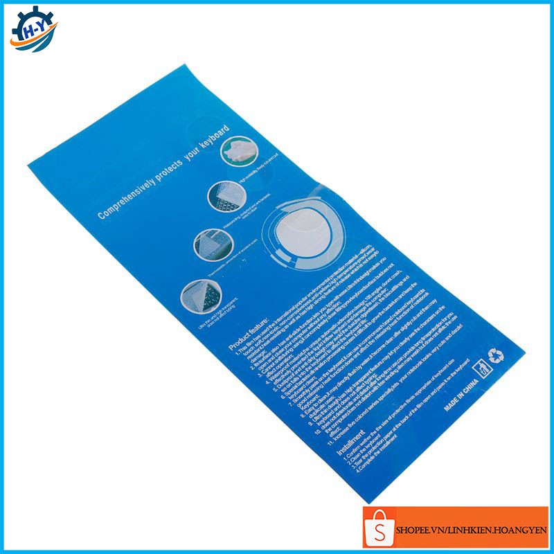 [Mã ICBBACK1219 hoàn 20K xu đơn 0Đ] Tấm dán bàn phím Silicon cho Laptop 13-15inch, chống bụi, tràn chất lỏng HY16 | BigBuy360 - bigbuy360.vn