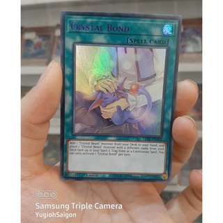 Thẻ Bài Lẻ YugiOh! Mã LDS1-EN112 - Crystal Bond - Ultra Rare (Purple) - 1st Edition