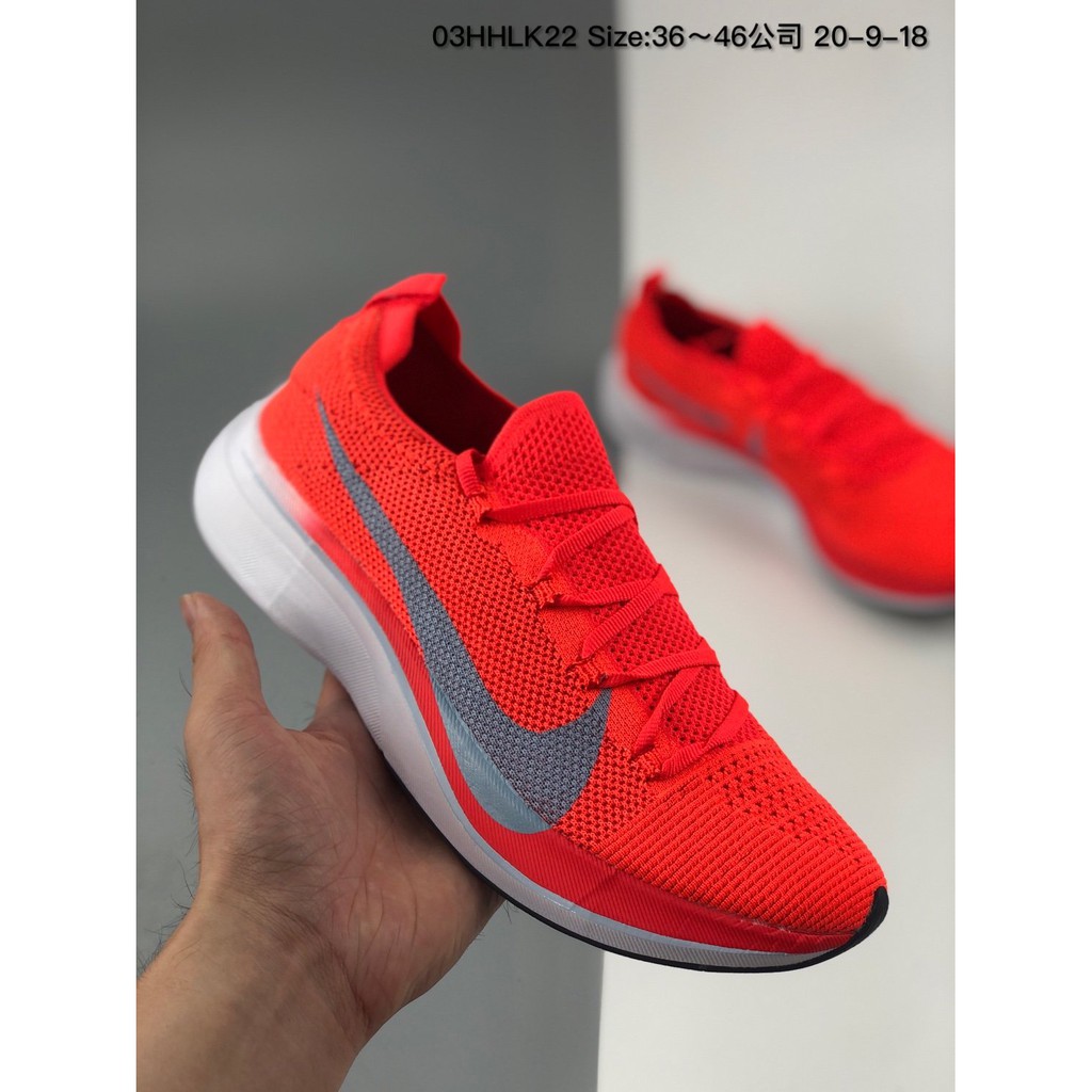 Giày Thể Thao Nike Zoom Vaporfly Flyknit 4% Màu Xám Gradient Size 36-46