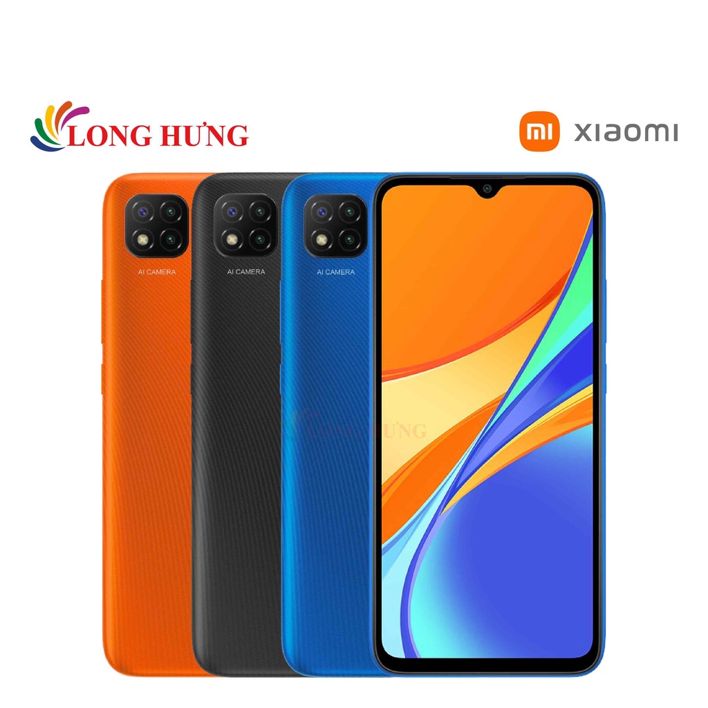 Điện thoại Xiaomi Redmi 9C  - Hàng chính hãng - Màn hình 6.53inch HD+, Bộ 3 camera sau, Pin 5000mAh