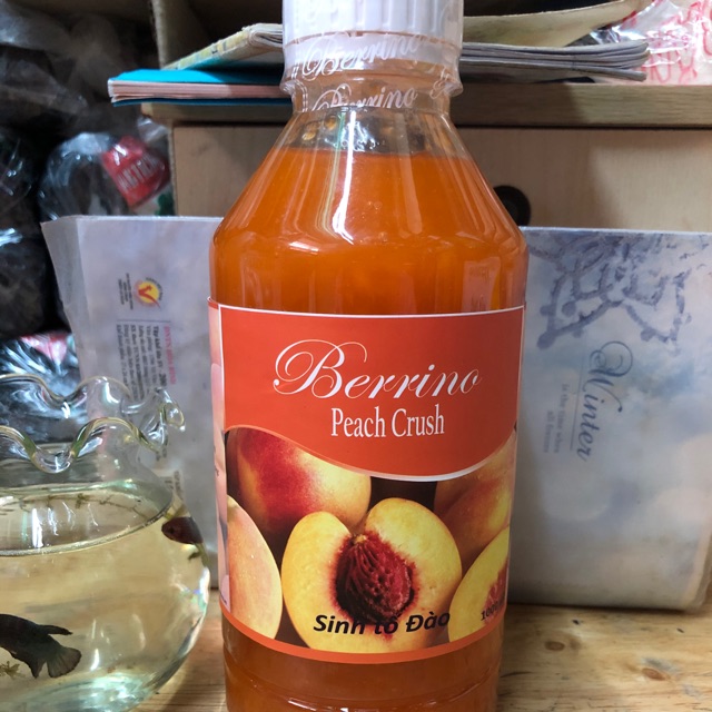 Sinh tố đào berino 1lit