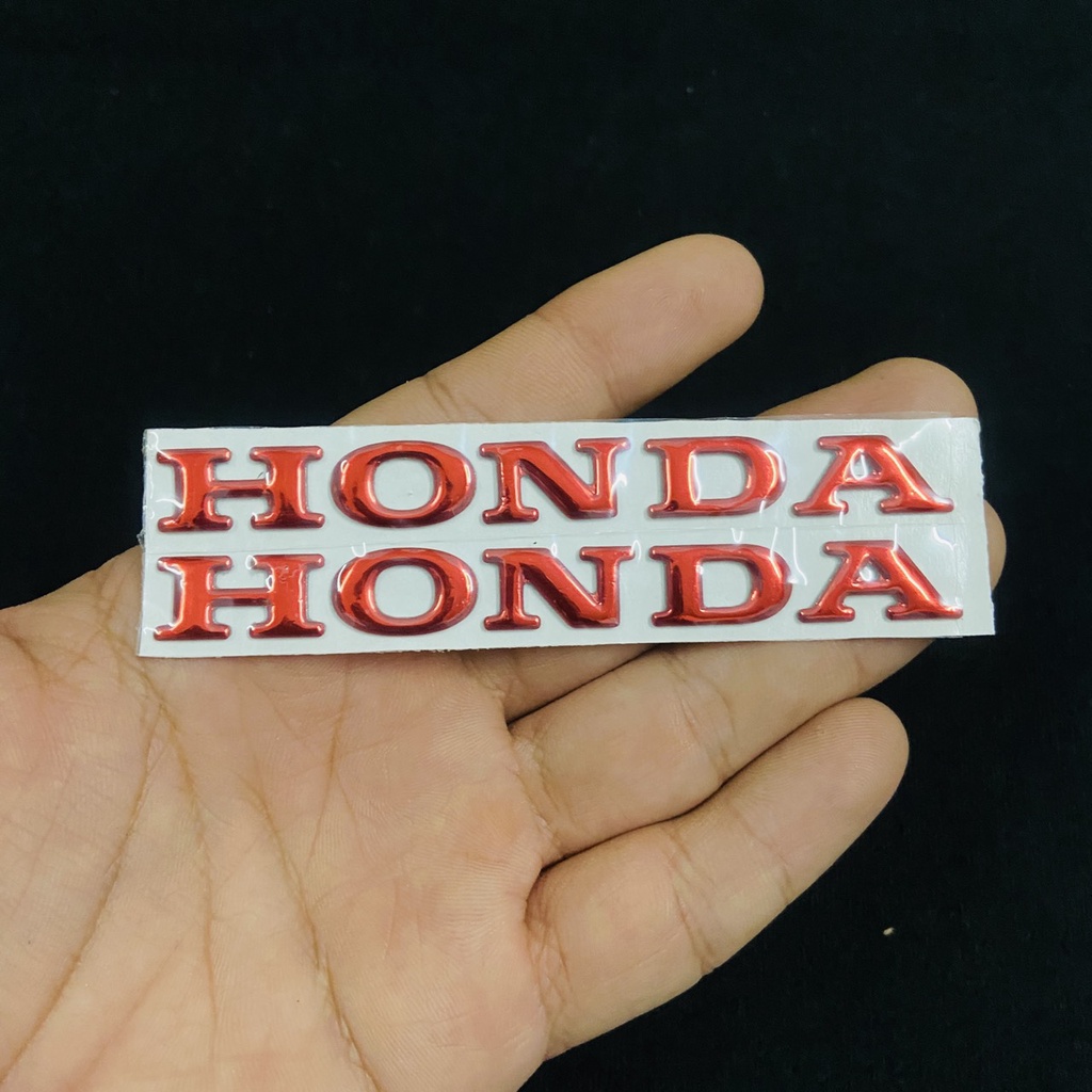 TEM LOGO HONDA,TEM CHỮ HONDA NỔI DÁN TRANG TRÍ CÁC DÒNG XE CAO CẤP SIÊU SANG