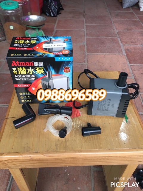 Máy bơm nước quạt điều hoà atman AT-305s