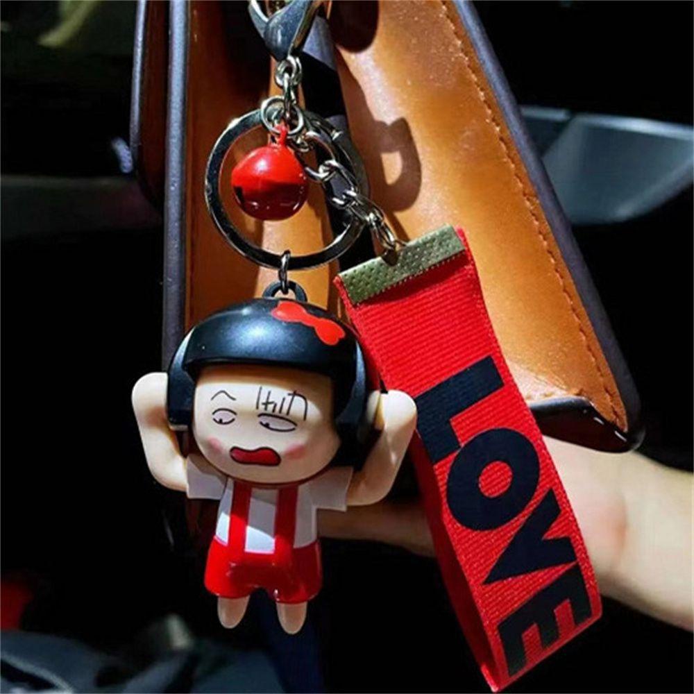 Móc Khóa Hình Búp Bê Maruko Hoạt Hình Nhật Bản Sáng Tạo