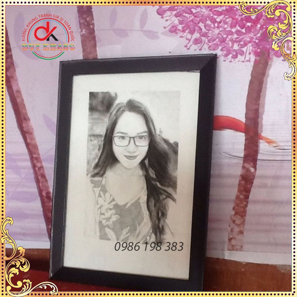 [FREE SHIP] Khung tranh A3 Duy Khang, khung ảnh treo tường, khung hình 30x42