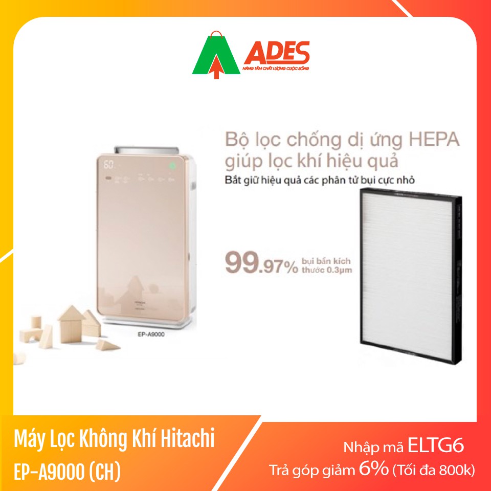 [Mã 154ELSALE2 giảm 7% đơn 300K] Máy lọc không khí Hitachi EP-A9000