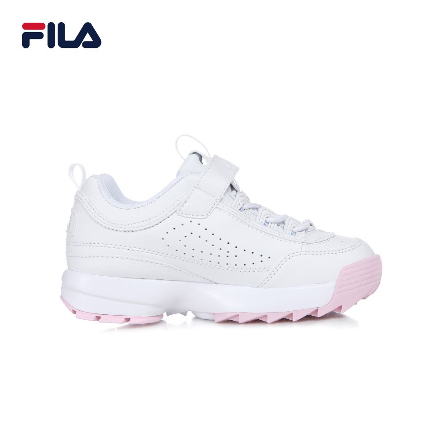 Giày sneaker có quai dán trẻ em FILA Disruptor 2 3GM01089D-154