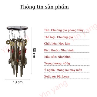 Chuông Gió Phong Thủy Đem Lại May Mắn