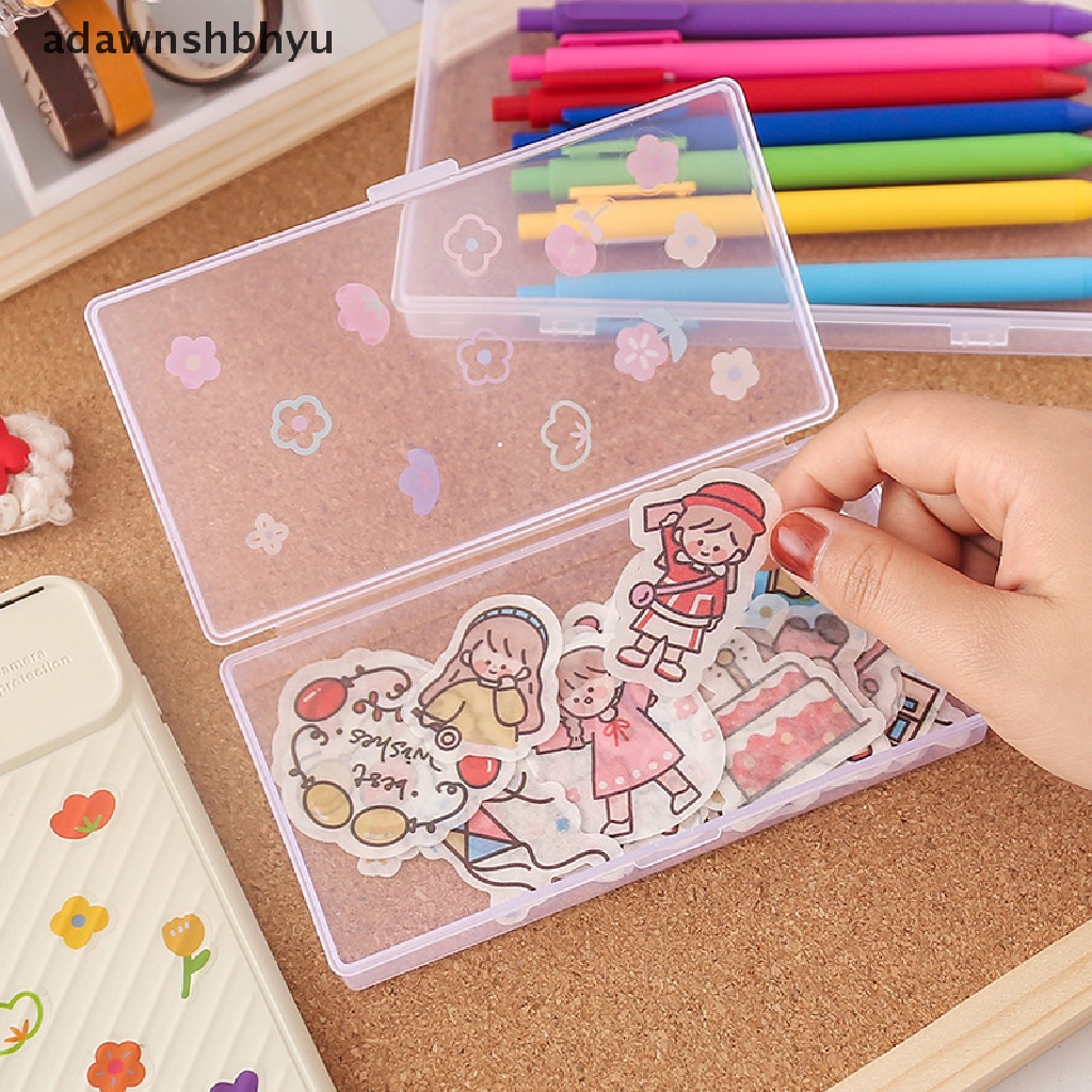 Hộp Đựng Bút Trong Suốt Để Bàn Tiện Dụng Ốp