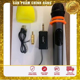 Micro cok st-304 không dây - sử dụng cho loa kéo, amply, hát karaoke