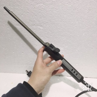 Máy uốn xoăn trục xoay 360 độ - tặng 3 kẹp vịt