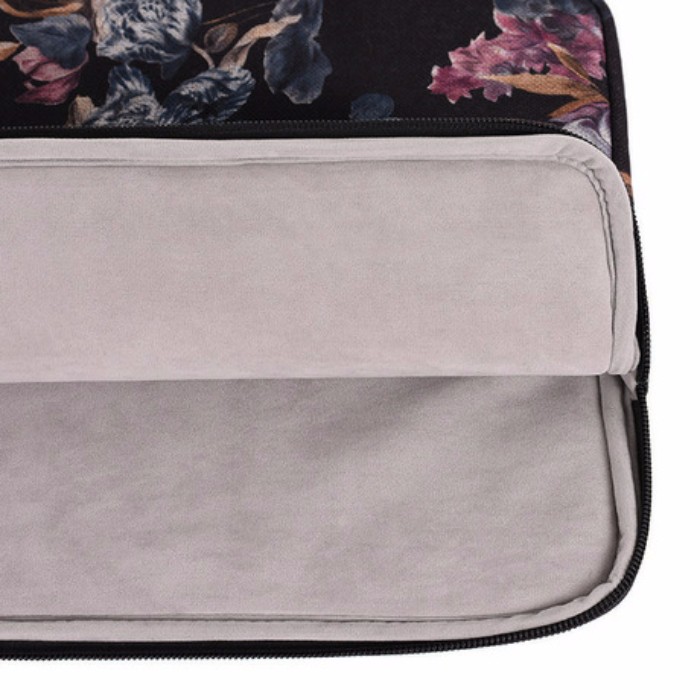 Túi chống sốc macbook, laptop CanvasArtisan mẫu 2020 Hoạ tiết hoa ly và hồng chống sốc tốt