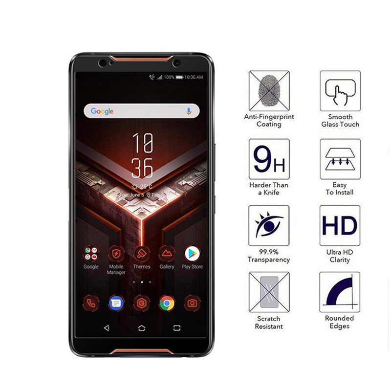 3 in 1 (HD Screen Protector+Camera Lens Protector+Airbags Phone Case) For Asus ROG Phone 2 II ZS660KL | BigBuy360 - bigbuy360.vn