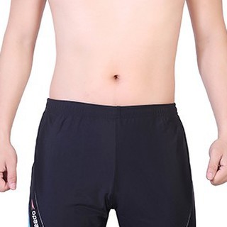 Đồ bơi nam dạng lửng 881 đen phối xanh