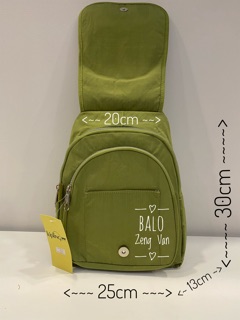 Balo Mini 119 nắp gập nút nam châm