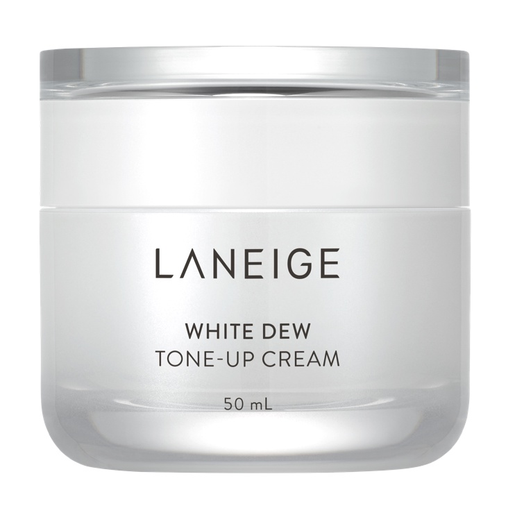 Bộ Kem Dưỡng Trắng Da White Dew Tone Up Cream và dưỡng trắng toàn diện White Dew Laneige