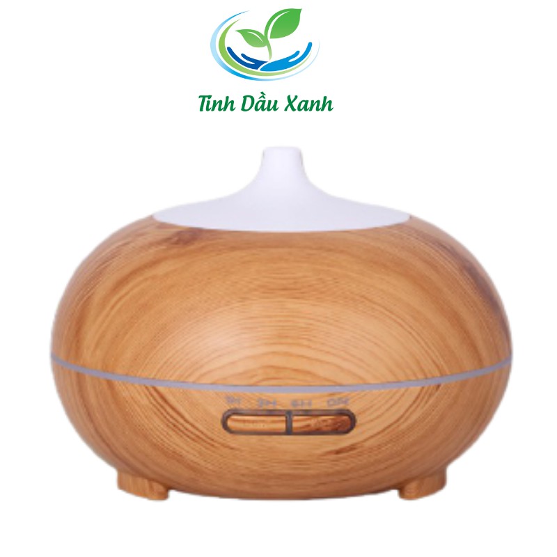 Combo Máy xông tinh dầu Tinh dầu Xanh loại 500 ml giúp khuếch tán tinh dầu tặng tinh dầu 10ml  giúp khử mùi