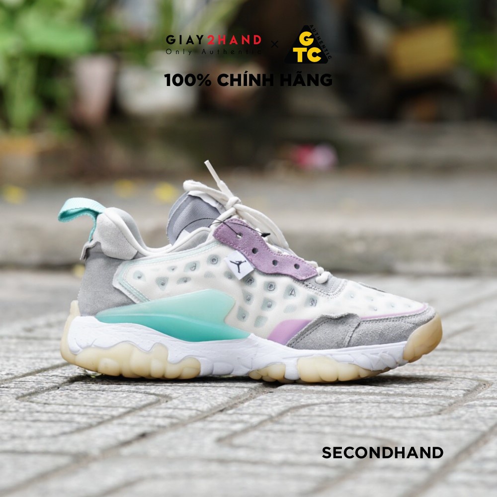 Giày Thể Thao JORDAN DELTA 2 GREY GRAPE ICE  CV8121-002  CŨ CHÍNH HÃNG