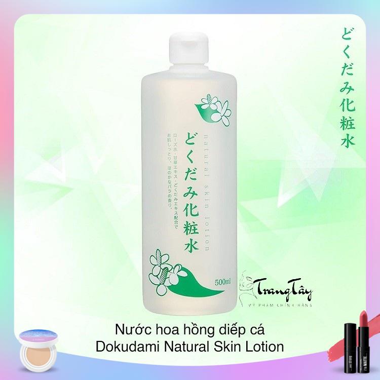 Nước hoa hồng lotion toner diếp cá Dokudami ngăn ngừa mụn 500ml