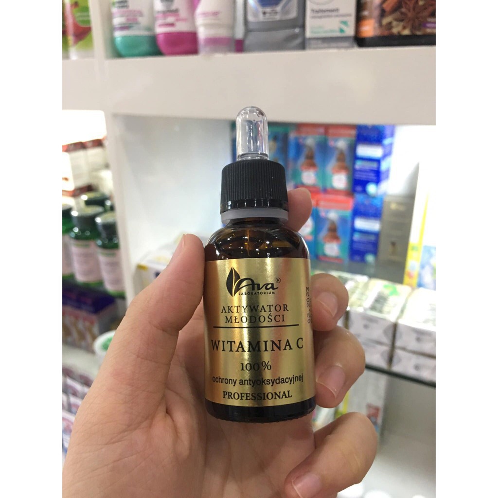 Tinh chất Vitamin C trắng da, loại bỏ thâm nám Ava Youth Activation